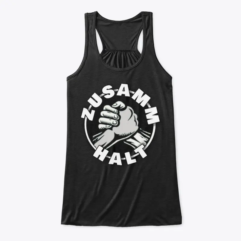 Zusamm-Halt Logo Tanktop